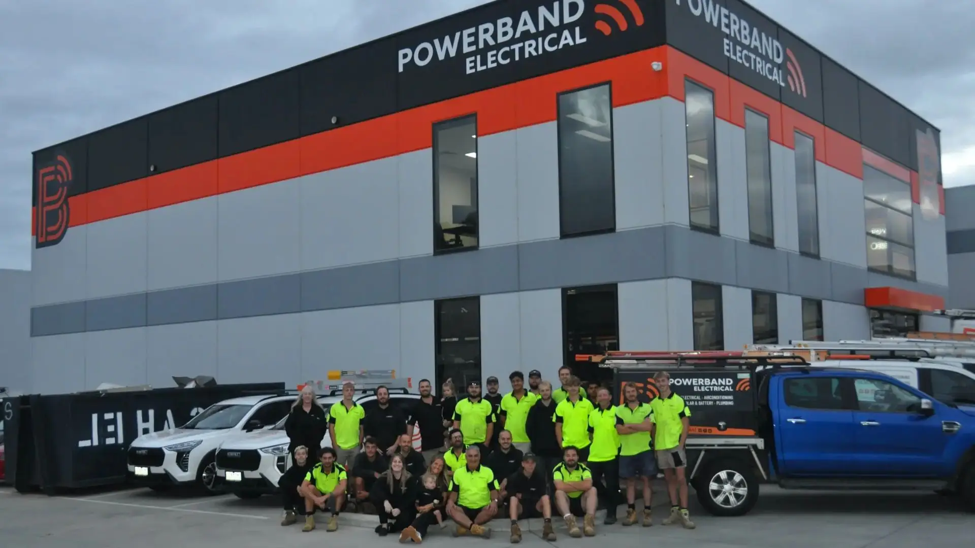 Powerband Electrical team photo